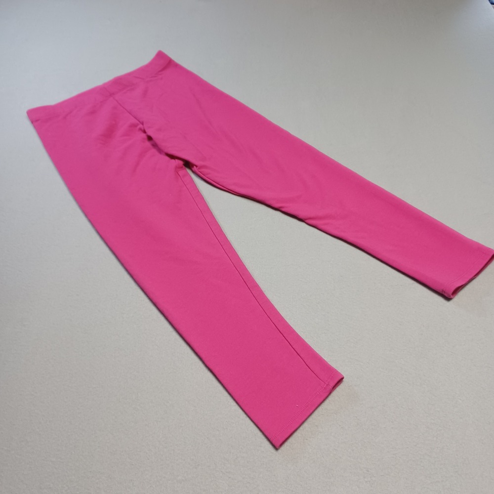 Cynthia Rowley Girls Pink Leggings Size L 10-12 Stretch Cotton Blend Pants
